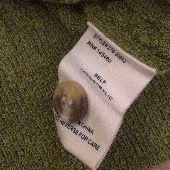 NWT Mo:vint NY Cable Knit Cardigan - Picture 7 of 7